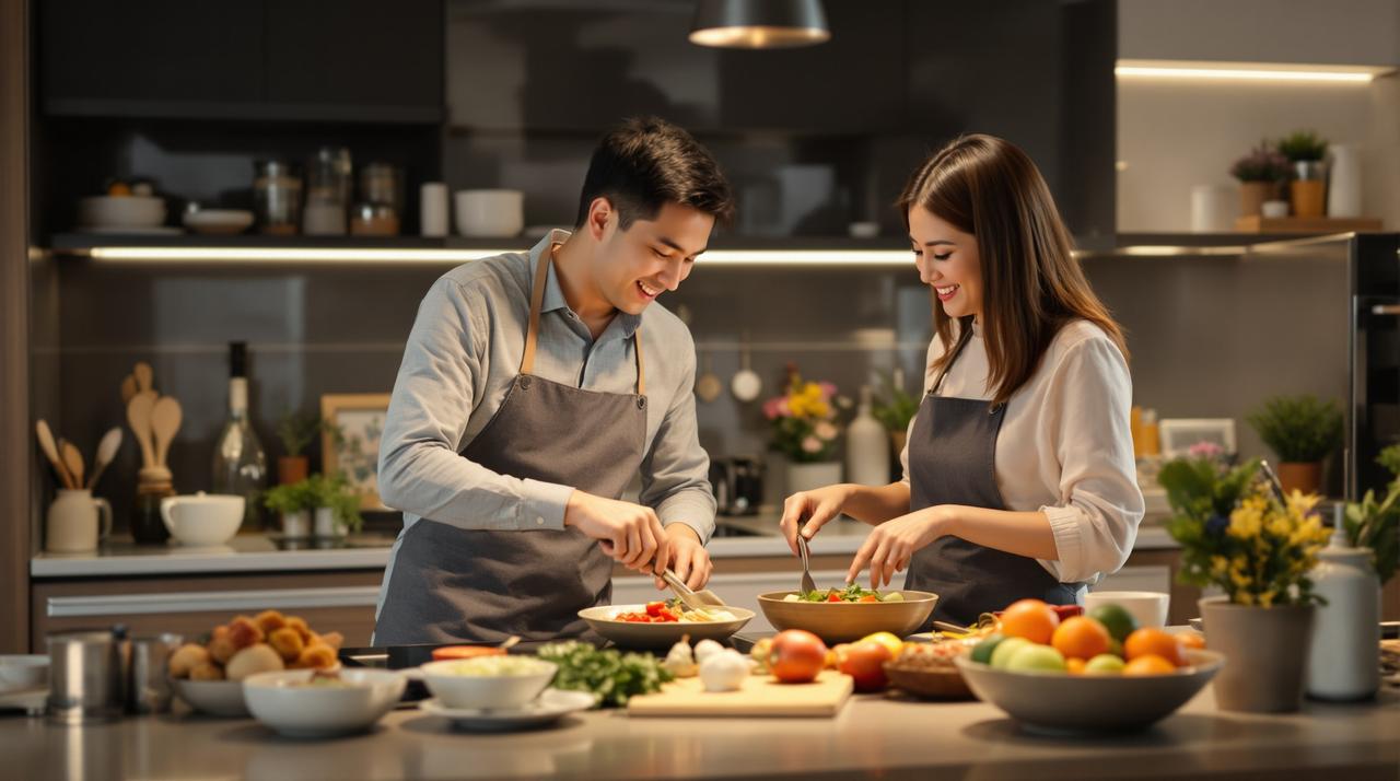 网红夫妻档"南北一家人"：一个东北爷们一个广东妹子，反差萌圈粉